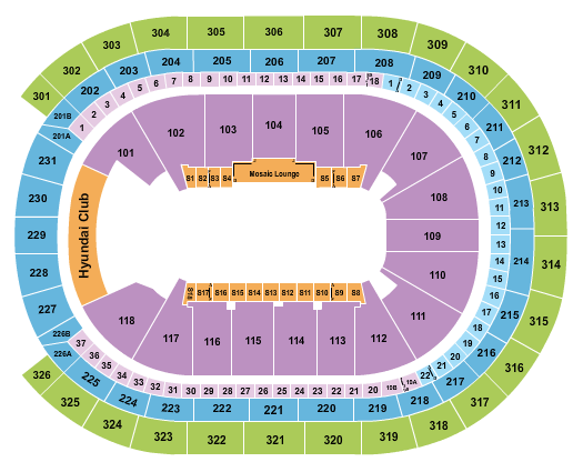 UBS Arena Monster Jam Seating Chart
